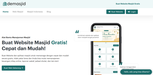 Gambar Bergabunglah dengan DeMasjid.Com untuk Pengelolaan Masjid yang Lebih Mudah dan Efektif!