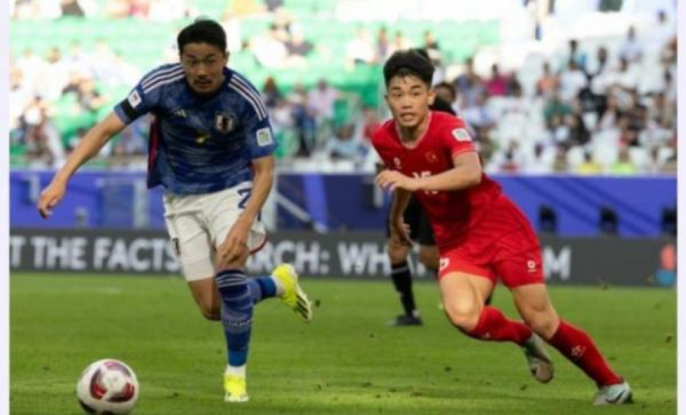 Gambar Piala Asia 2023, Tertinggal Lebih Dulu, Jepang Bangkit Untuk Mengimbangi Vietnam.