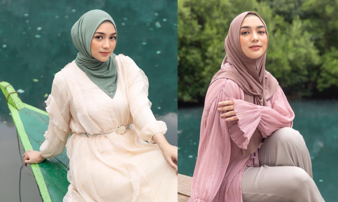 Gambar Citra Kirana X Dane Scarf Berkolaborasi Meluncurkan Koleksi Kirana Instant.