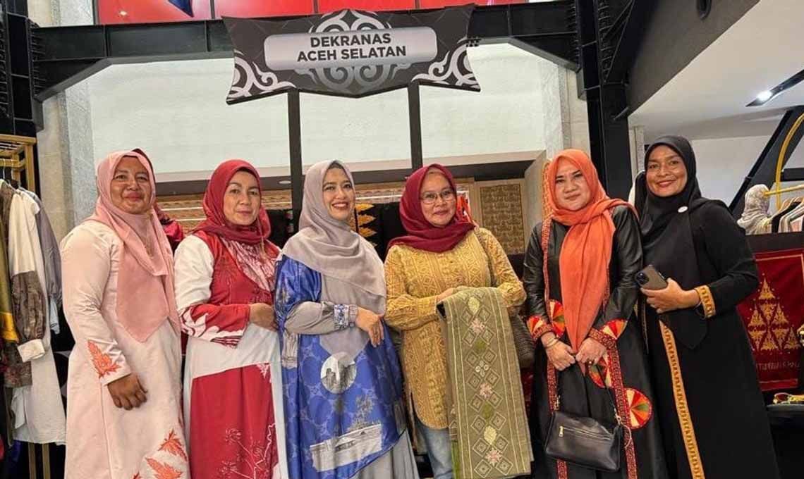 Dekranasda Aceh Selatan Pamerkan Produk UMKM Di Ajang AMFF