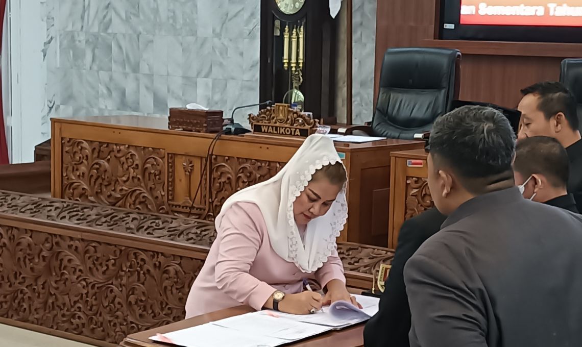 Gambar Wali Kota Semarang Hadiri Rapat Paripurna Pascapenggeledahan KPK